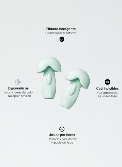 Protector Auditivo 'Happy Ears' Light Blue - Medium