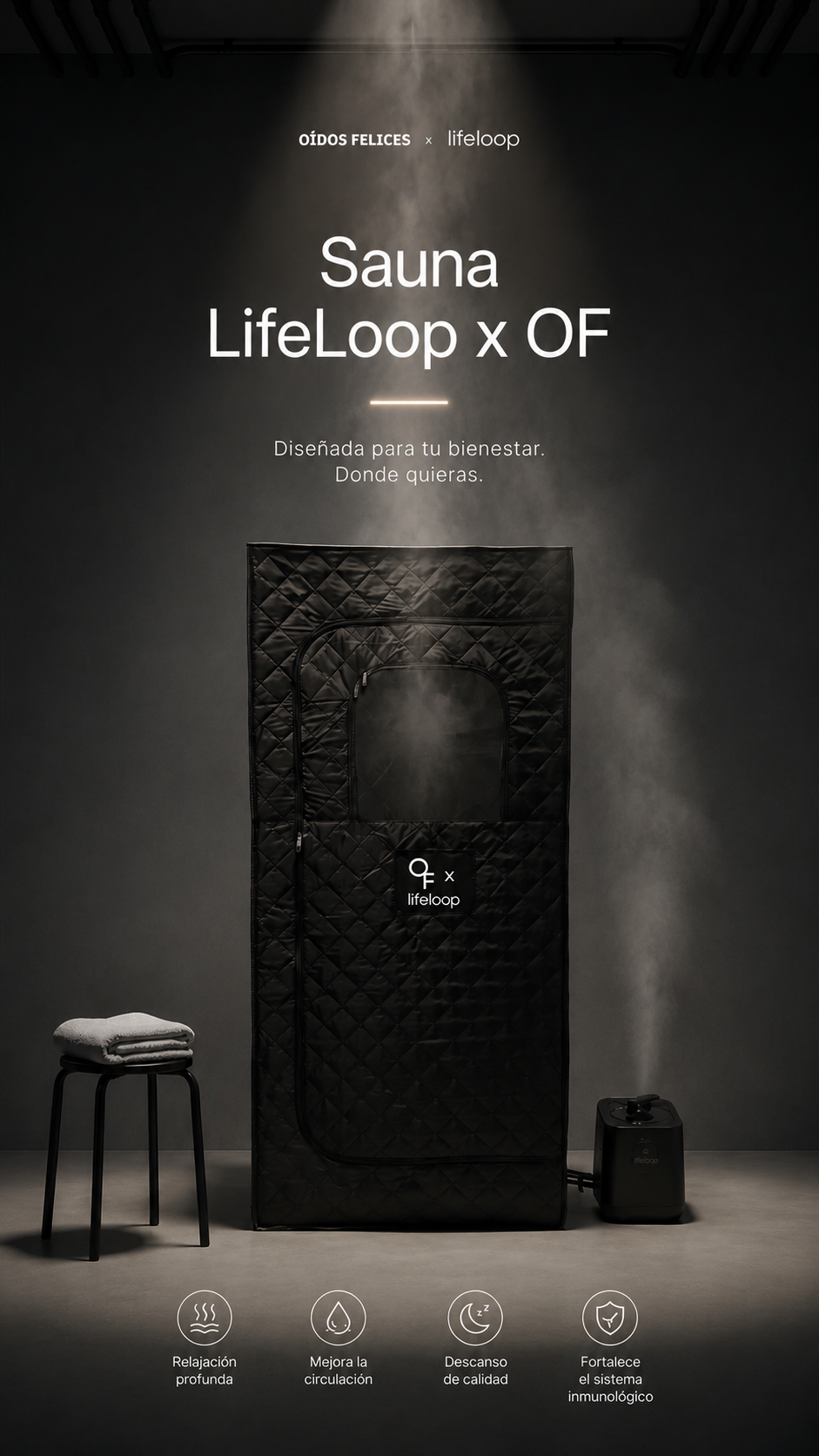 Sauna LifeLoop x OF